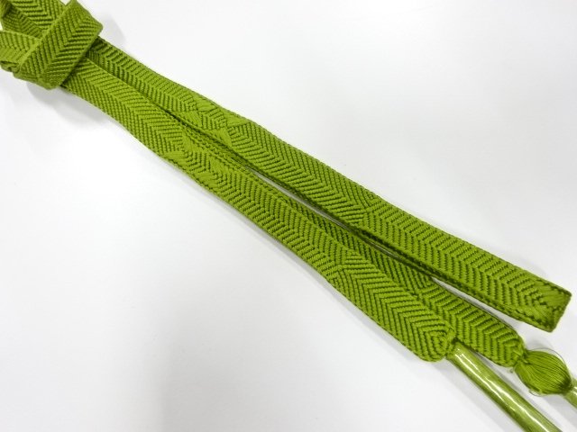 未使用品　正絹　手組帯締め